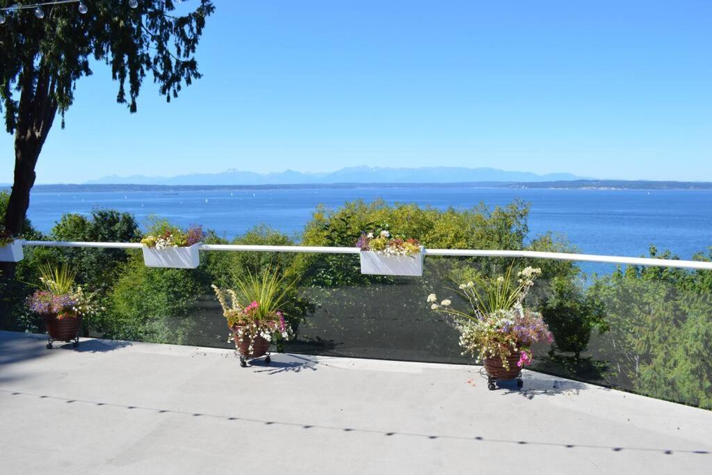 1-Bedroom Seaview Guesthouse On Seattle Luxury Estate With Views Of Olympic Mountains Exteriér fotografie